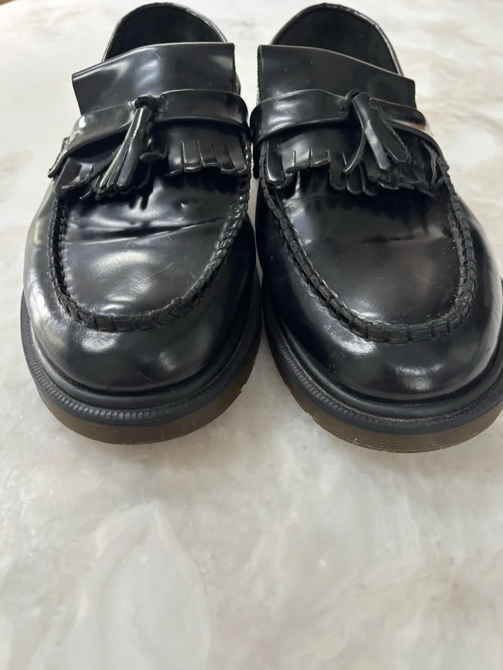 Dr Martens Adrian Smooth Leather Tassel Loafer Men’s Size 11 Black